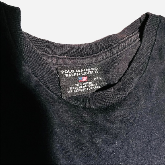 Ralph Lauren Polo Jeans Embroidered Logo Slim Fit T-Shirt - Picture 3 of 4